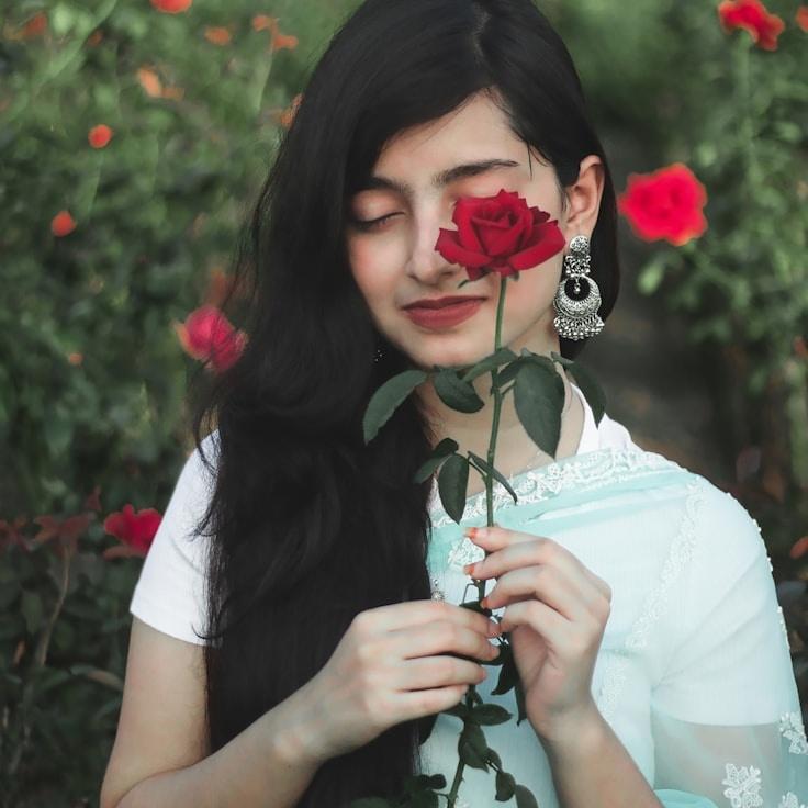 Portrait of Maya Singh, group coordinator and fusion cooking expert